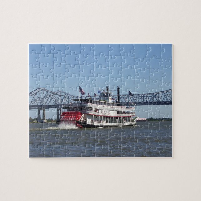 Puzzle Bateau à roues à aubes (Horizontal)
