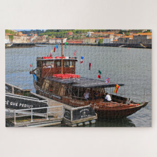 Puzzle Bateau de croisière au quai, Porto, Portugal