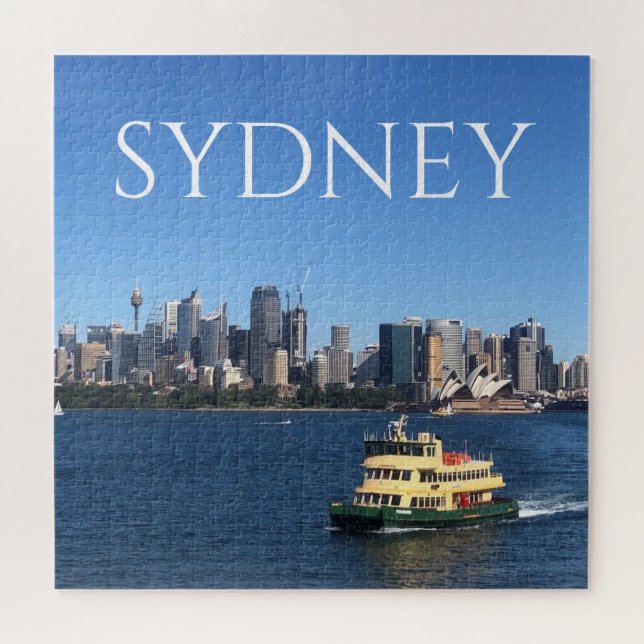 Puzzle bateau de la baie de sydney (Horizontal)