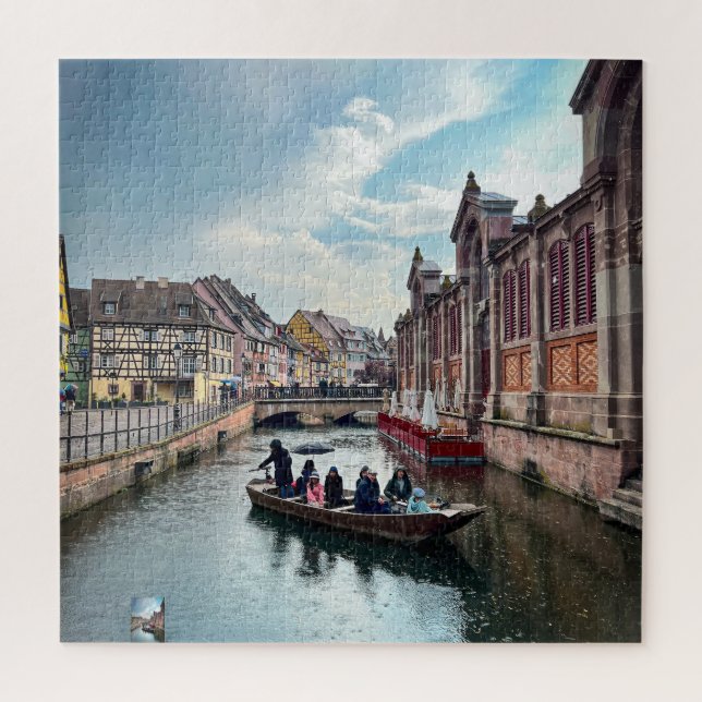 Puzzle Bateau de la rivière Little Venice (Vertical)