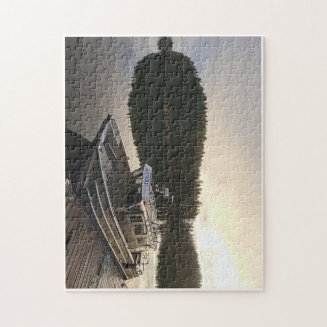 Puzzle Bateau de pêche casse-tête (Vertical)