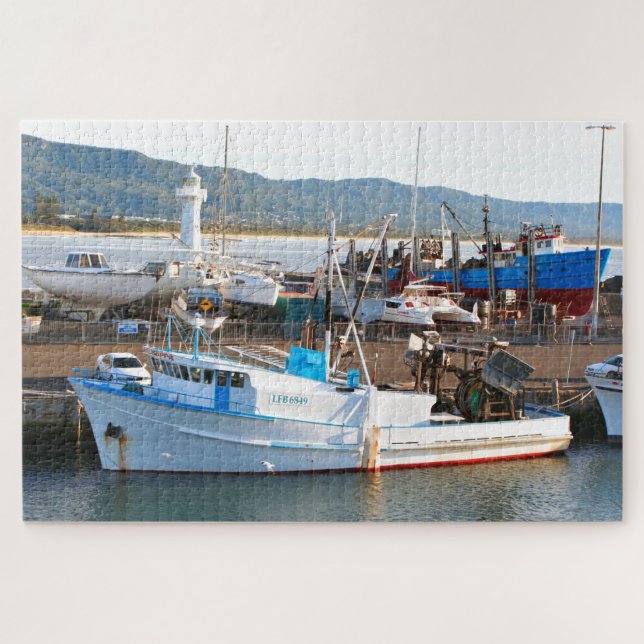 Puzzle Bateau de pêche, Wollongong, Australie  (Horizontal)