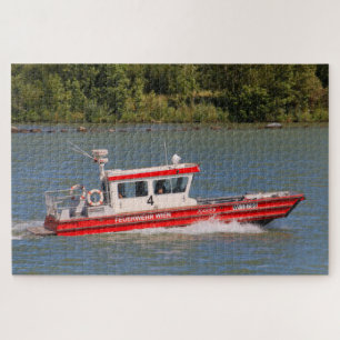 Puzzle Bateau du Service des incendies, Vienne, Autriche