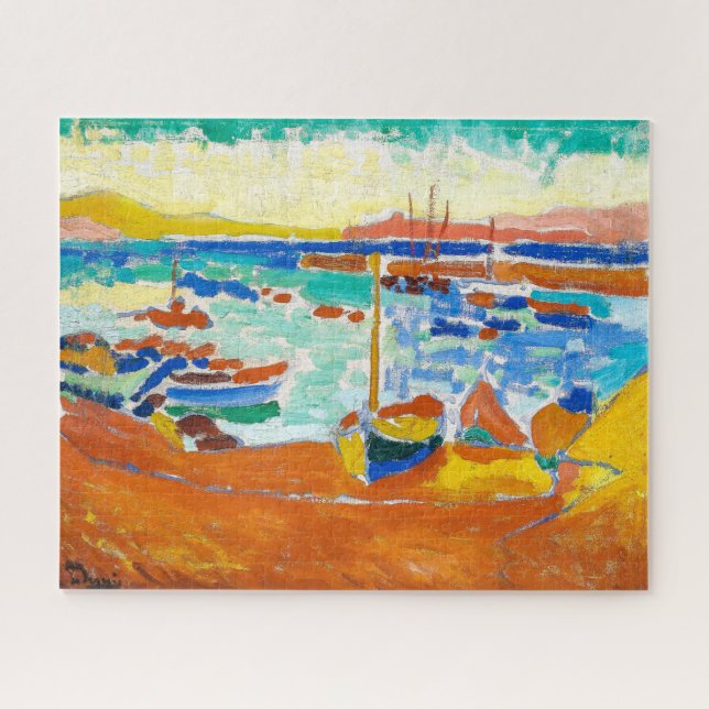 Puzzle Bateaux à Collioure | Andre Derain | (Horizontal)