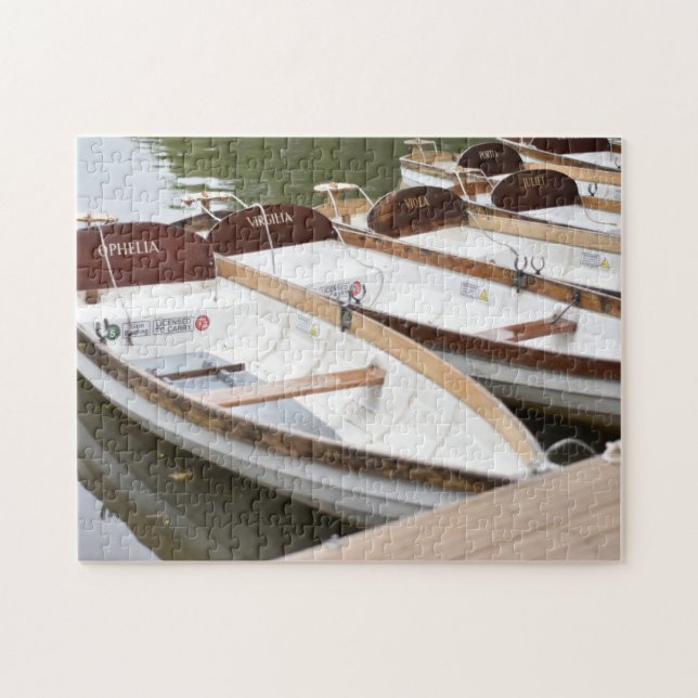 Puzzle Bateaux à roues sur la rivière Stratford Sur Avon  (Horizontal)