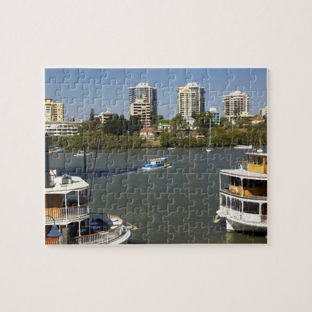 Puzzle Bateaux à vapeur, Brisbane River, Brisbane, (Horizontal)