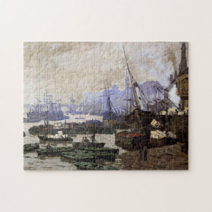 Puzzle Bateaux dans la piscine de Londres Monet Fine Art