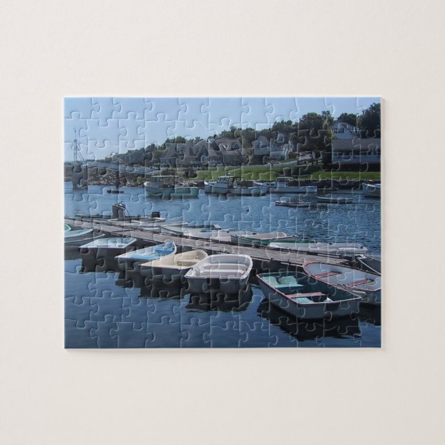 Puzzle Bateaux Dans Une Rangée (Horizontal)