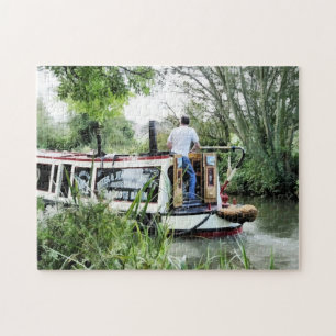 PUZZLE BATEAUX DE CANAL