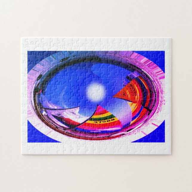 Puzzle Bateaux de chat Hobie dans l'art (Horizontal)