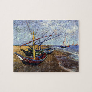 Puzzle Bateaux de pêche de Vincent van Gogh