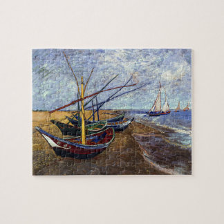 Puzzle Bateaux de pêche de Vincent van Gogh