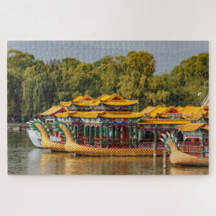 Puzzle Bateaux Dragons Touristiques   Lac Kunming