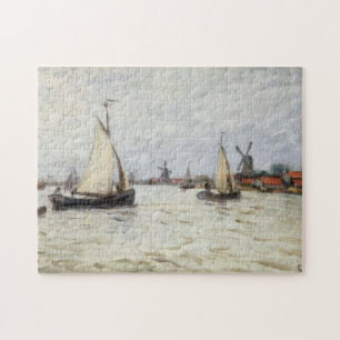 Puzzle Bateaux en Hollande près du Zaandam Monet Fine Art