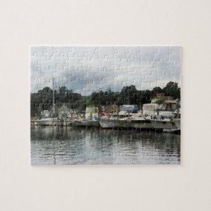 Puzzle Bateaux par une journée nuageuse Essex CT