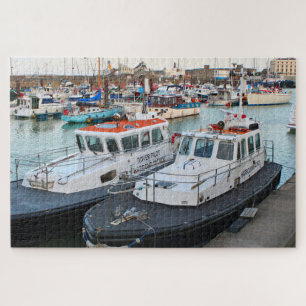 Puzzle Bateaux pilotes, Dover, Kent, Angleterre