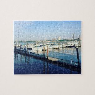 Puzzle Bateaux sur la rivière Hudson NYC New York City Pu
