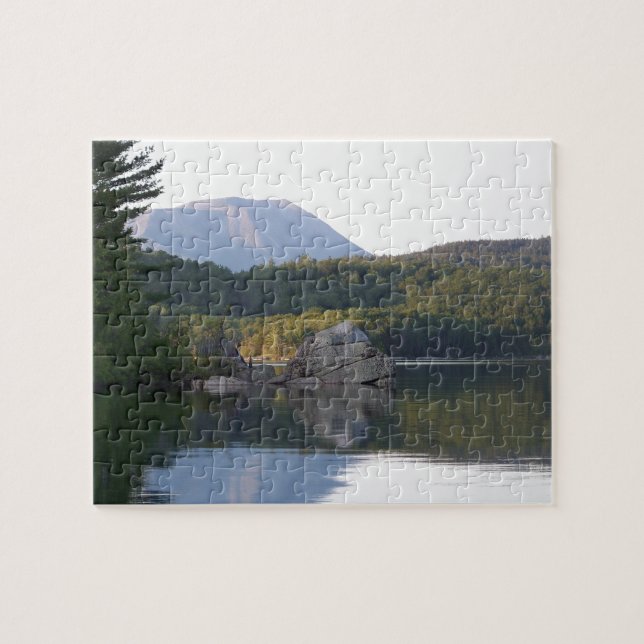 Puzzle Bâti Katahdin de lac rainbow (Horizontal)