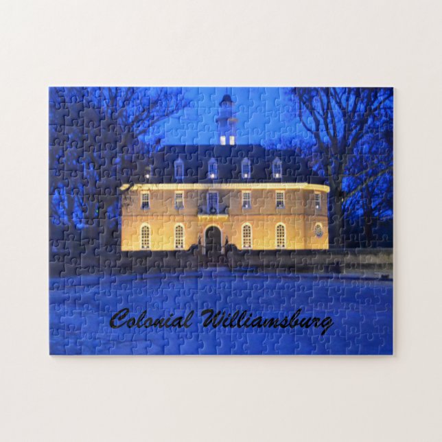 Puzzle Bâtiment du Capitole au crépuscule, Colonial Willi (Horizontal)