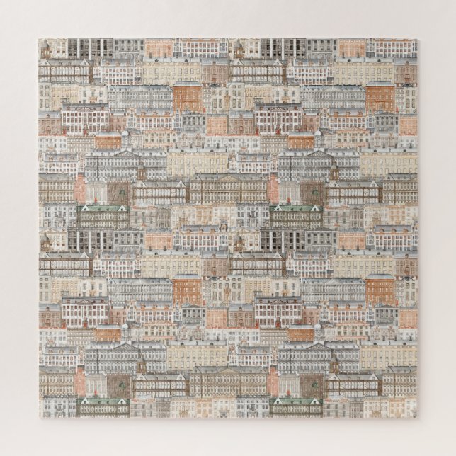 Puzzle Bâtiments anciens européens (Vertical)