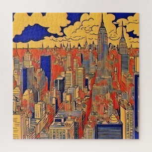 Puzzle Bâtiments City Art