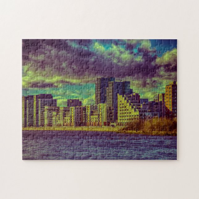 Puzzle Bâtiments sur la Clyde Glasgow (Horizontal)