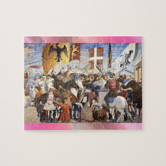 Puzzle BATTLE OF HERACLIUS by Piero Della Francesca (Horizontal)