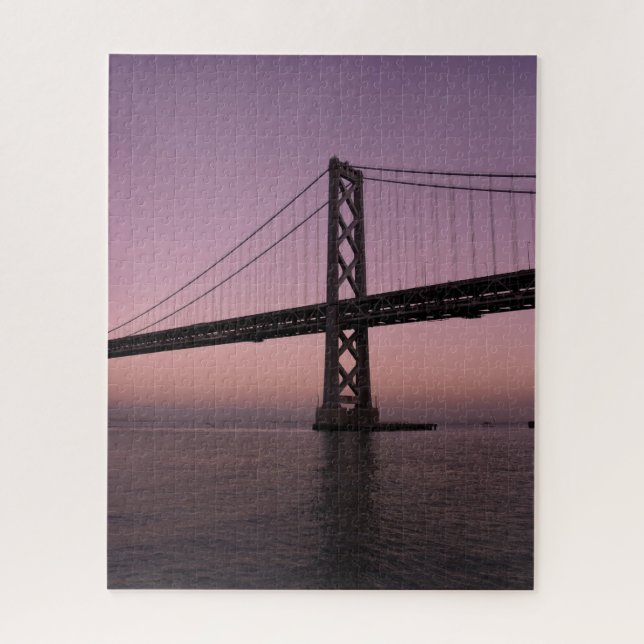 Puzzle Baybridge sous Pink Sky (Vertical)