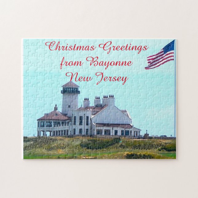 Puzzle Bayonne New Jersey. (Horizontal)