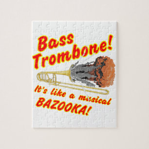 Puzzle Bazooka bas de musical de trombone