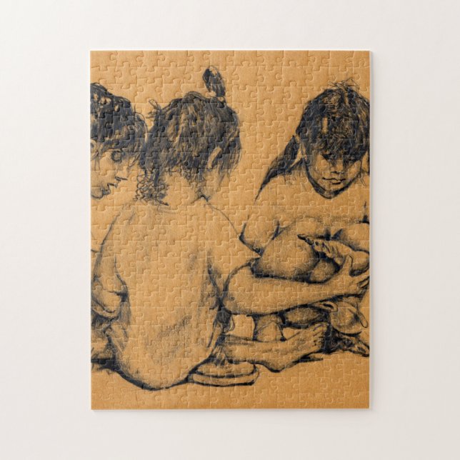 Puzzle bChaque lapin (Vertical)