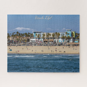 Puzzle Beach Life ! La plage de Huntington est dotée d'un