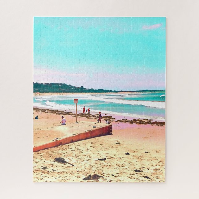 Puzzle Beachscape Australie défi (Vertical)