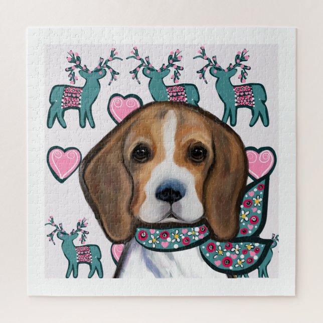 Puzzle Beagle      (Vertical)