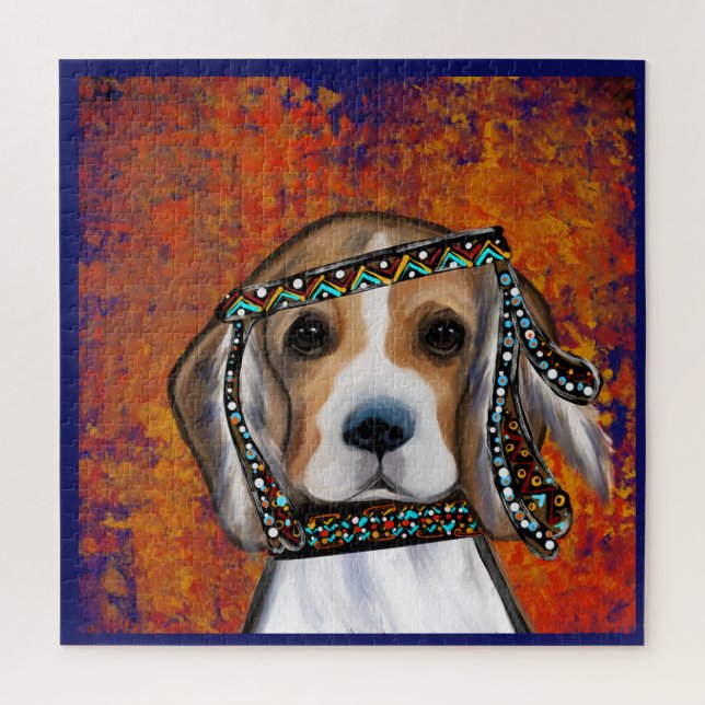 Puzzle Beagle      (Vertical)