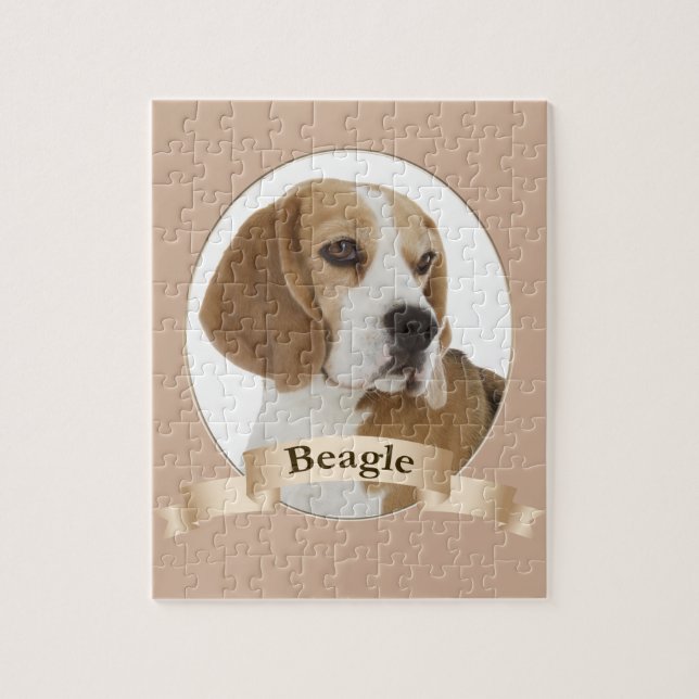 Puzzle Beagle (Vertical)
