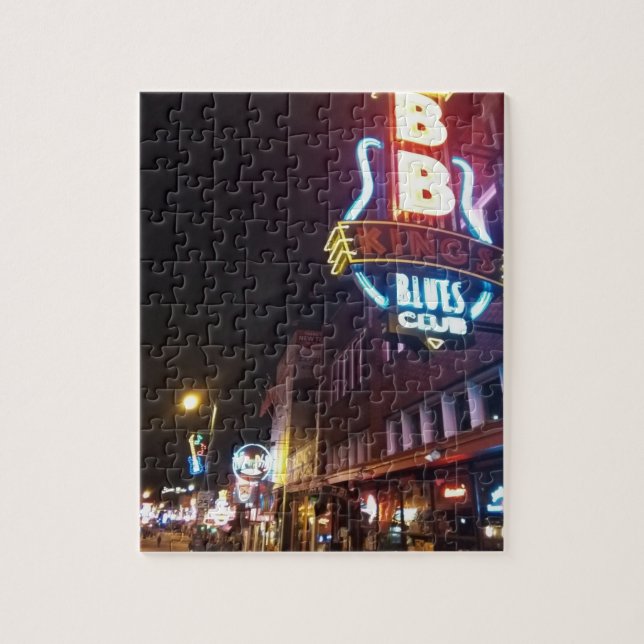 Puzzle Beale Street - Memphis, Tennessee (Vertical)