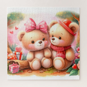 Puzzle Bears de Saint-Valentin