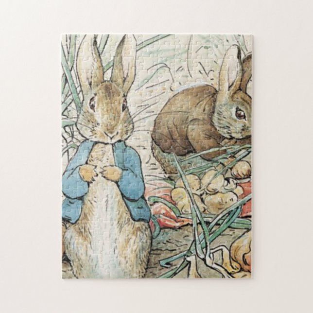 Puzzle Beatrix Potter Peter Rabbit And Benjamin Bunny (Vertical)