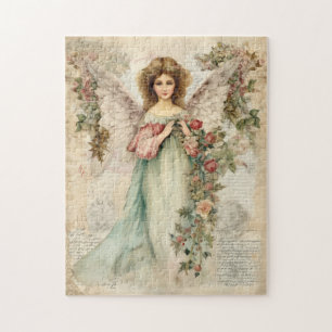 Puzzle Beau ange aquarelle