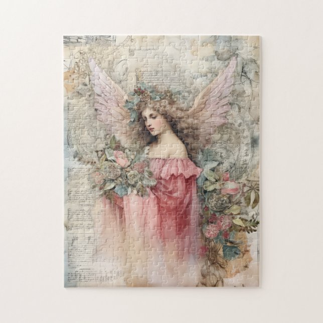 Puzzle Beau ange aquarelle (Vertical)