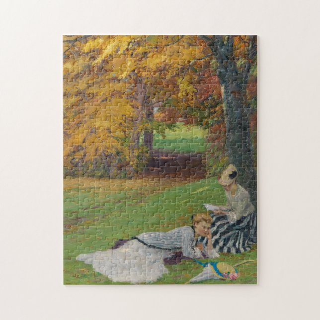 Puzzle Beau après-midi d'automne | Edward Cucuel (Vertical)