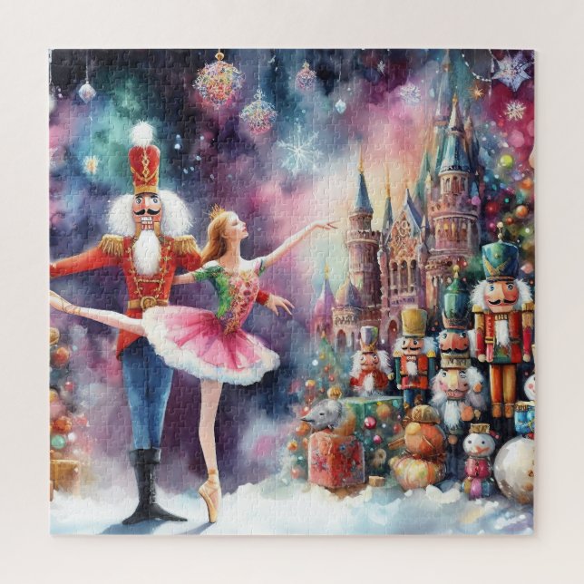 Puzzle Beau Aquarelle Nutcracker (Vertical)