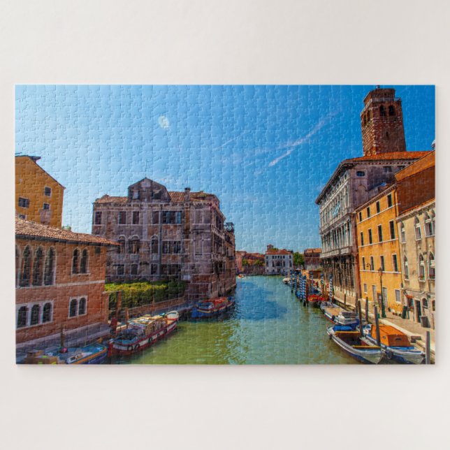 Puzzle Beau canal pittoresque à Venise, Italie (Horizontal)