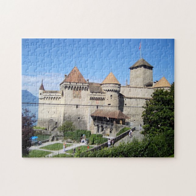 Puzzle Beau Château Chillon (Horizontal)