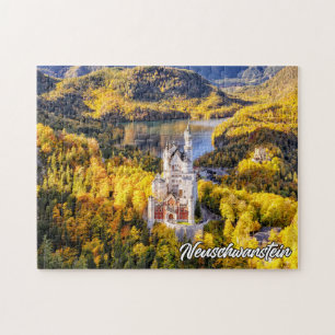 Puzzle Beau Château de Neuschwanstein, Allemagne