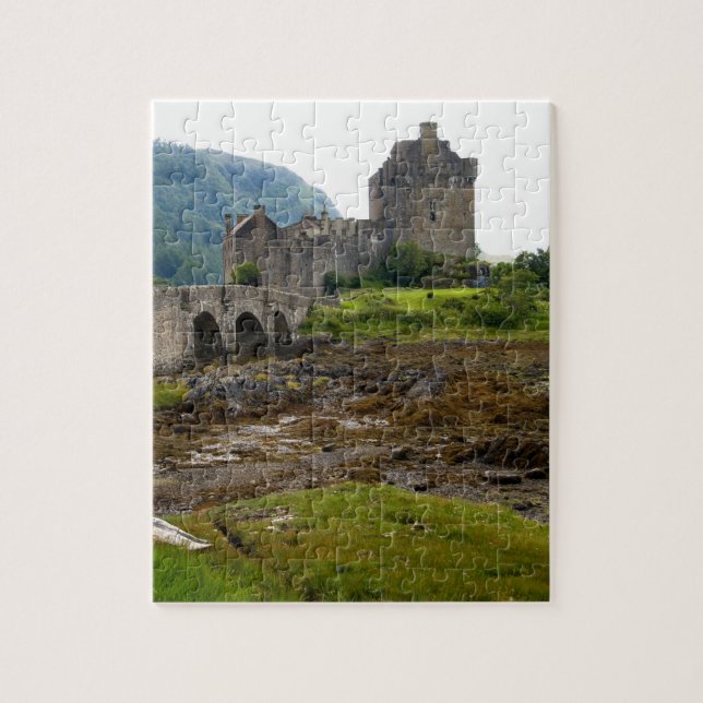 Puzzle Beau château d'Eileen Donan à Dornie occidental 2 (Vertical)