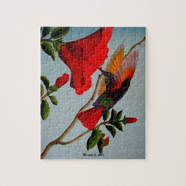 Puzzle Beau colibri (Vertical)