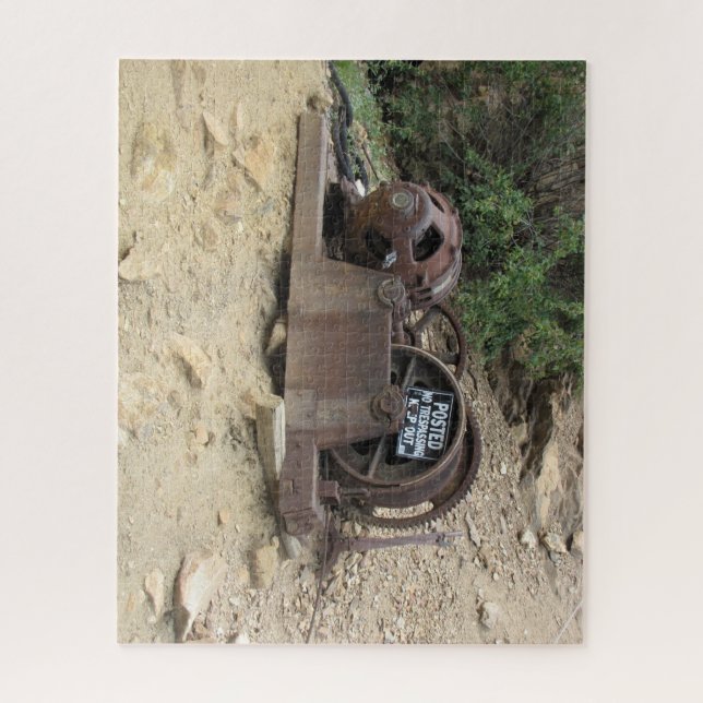 Puzzle Beau Colorado Scenery Puzzle, mine d'or (Vertical)