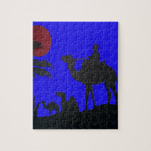 Puzzle Beau Extraordinaire Sunset Camel Safari Art Imprim
